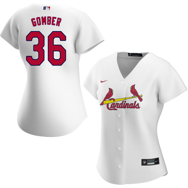 Nike Women #36 Austin Gomber St.Louis Cardinals Baseball Jerseys Sale-White